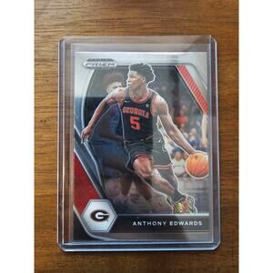 Anthony Edwards 2021 Panini Prizm Draft Picks #65 - Rookie - Timberwolves